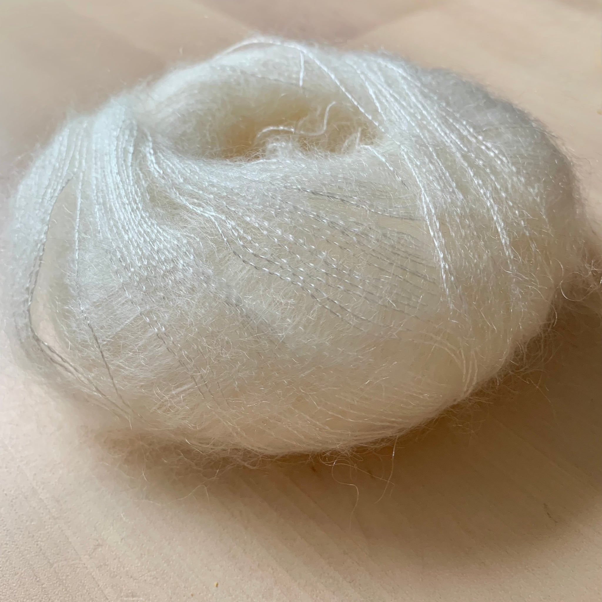 Farm Lovers- Natural Colour Kid Mohair+ Silk