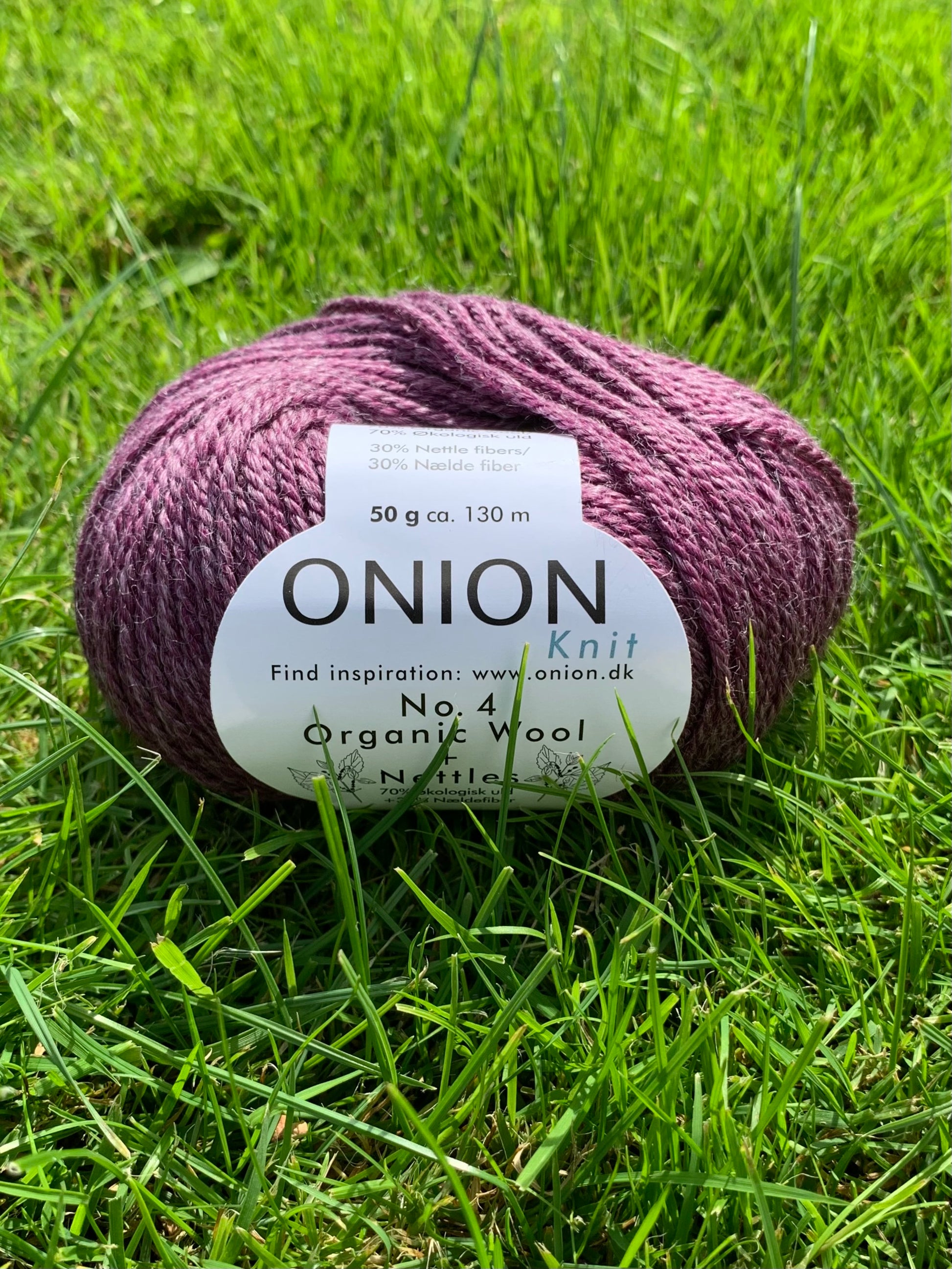 ball of onion no 4 yarn in colour 819