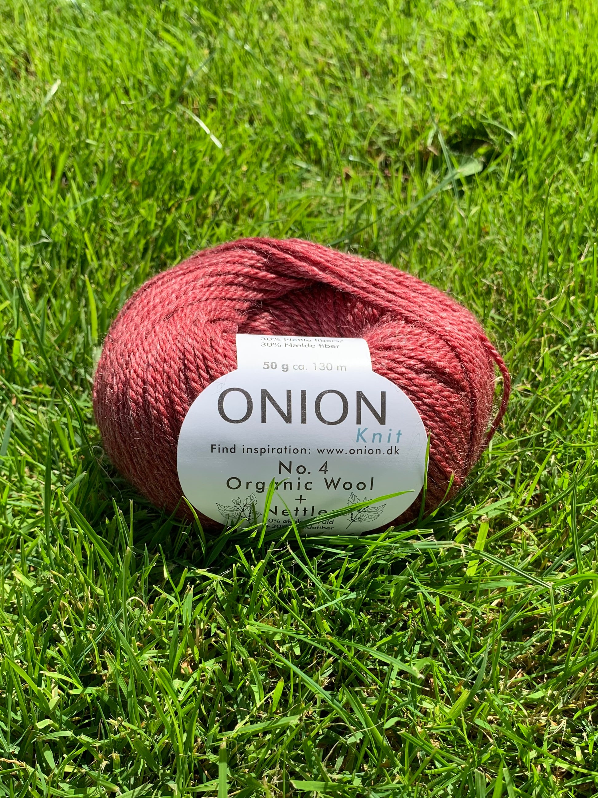 ball of onion no 4 yarn in colour 808